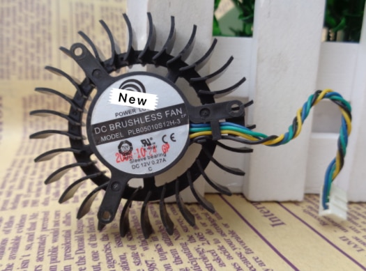 Power Logic PLB05010S12H-3  DC 12V 0.27A 4  55x55x13mm  ð 